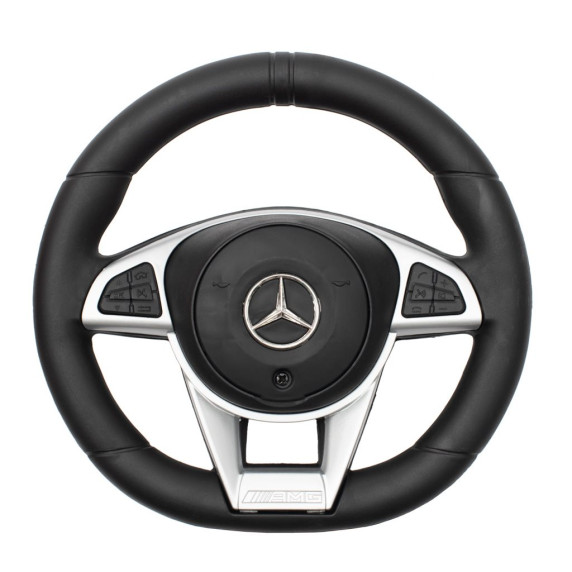 Lábbal hajtós kisautó, bébitaxi Mercedes Benz AMG C63 Coupe BABY MIX - Kék