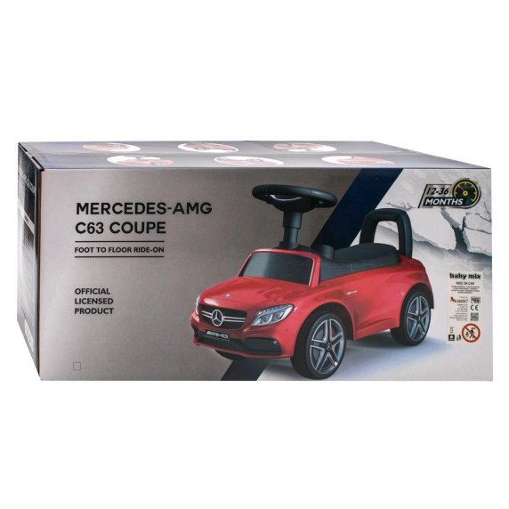 Lábbal hajtós kisautó, bébitaxi Mercedes Benz AMG C63 Coupe BABY MIX - Kék