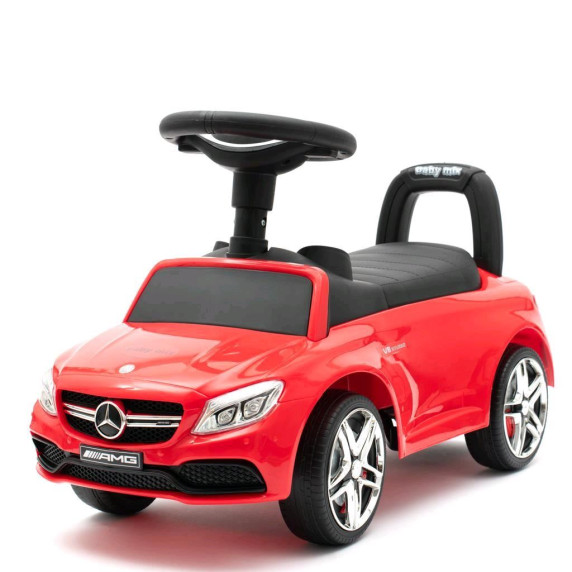 Mașină acționat cu picioarele - Mercedes Benz AMG C63 Coupe BABY MIX - Roșu