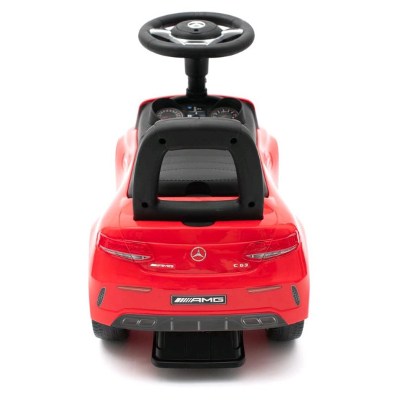 Mașină acționat cu picioarele - Mercedes Benz AMG C63 Coupe BABY MIX - Roșu