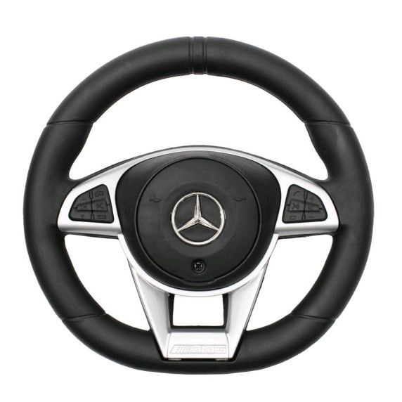 Mașină acționat cu picioarele - Mercedes Benz AMG C63 Coupe BABY MIX - Roșu