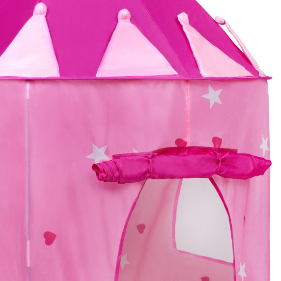 Cort de joacă  pentru copii -Pink Castle - Baby Mix 