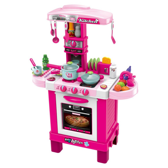 Bucătăria pentru copii cu accesori - BABY MIX - roz