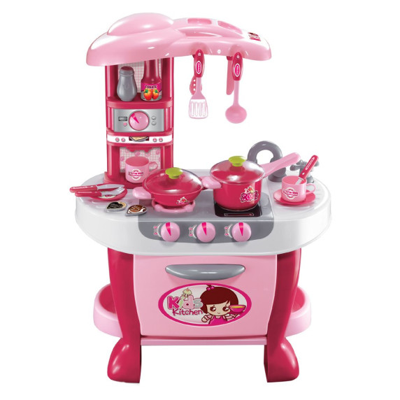 Bucătărie pentru copii cu senzor tactil și accesorii - Baby Mix