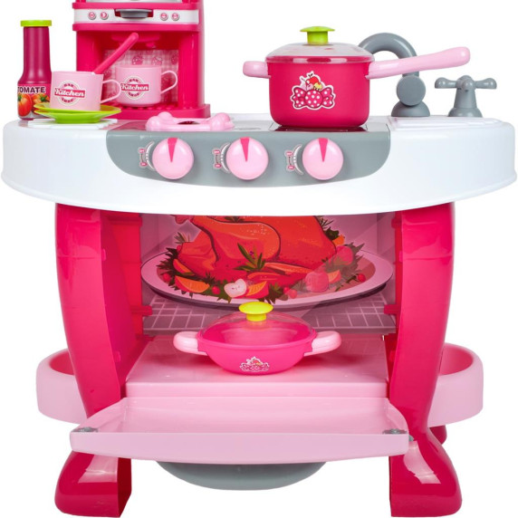 Bucătărie pentru copii cu senzor tactil și accesorii - Baby Mix