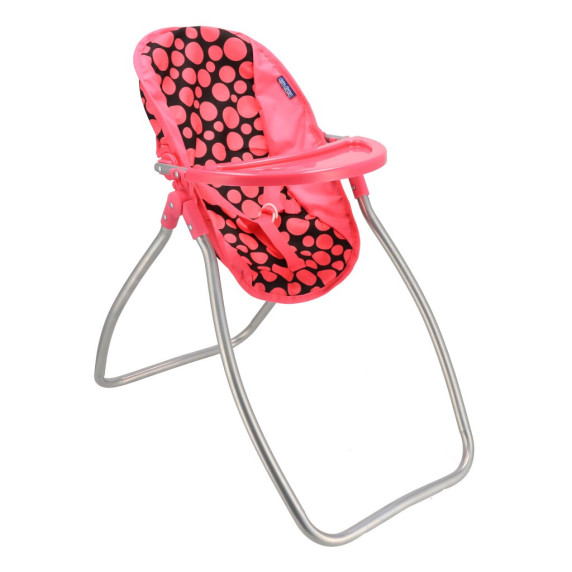 Etetőszék és pihenőszék játékbabáknak 2az1-ben BABY MIX Isabella