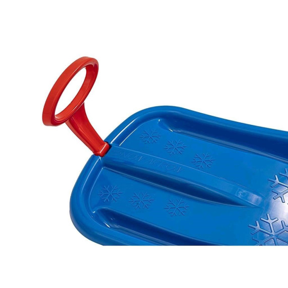 Műanyag bob szánkó Baby Mix SNOW ARROW 74 cm - Rózsaszín