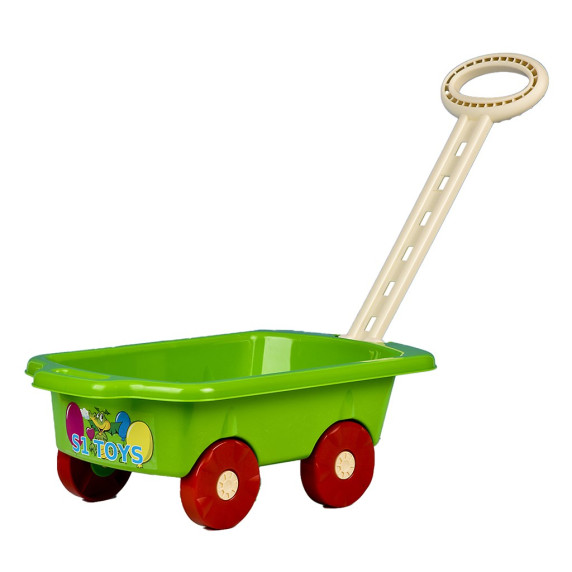 Cărucior de jucărie - verde - 45 cm - BAYO