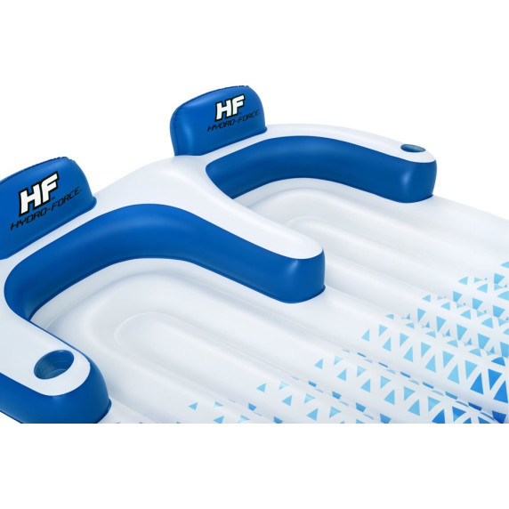 Felfújható matrac háttámlával, dupla fotel 196x193 cm BESTWAY 43534