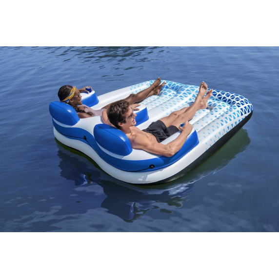 Felfújható matrac háttámlával, dupla fotel 196x193 cm BESTWAY 43534