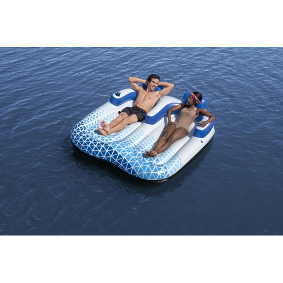 Felfújható matrac háttámlával, dupla fotel 196x193 cm BESTWAY 43534