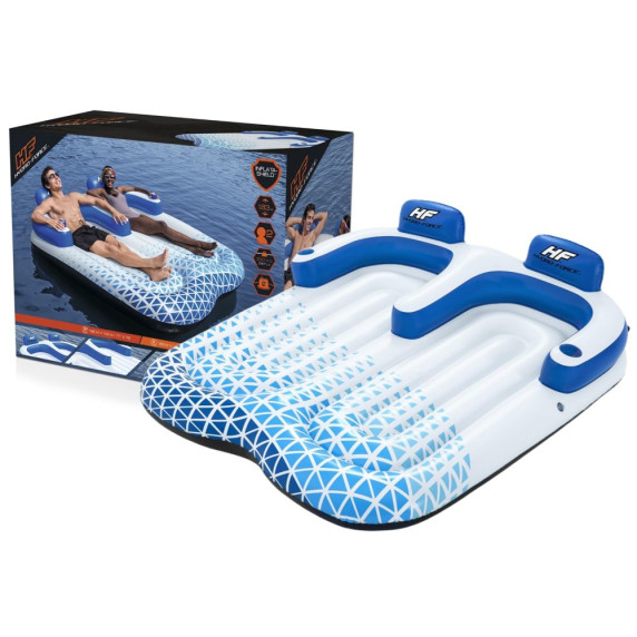 Felfújható matrac háttámlával, dupla fotel 196x193 cm BESTWAY 43534
