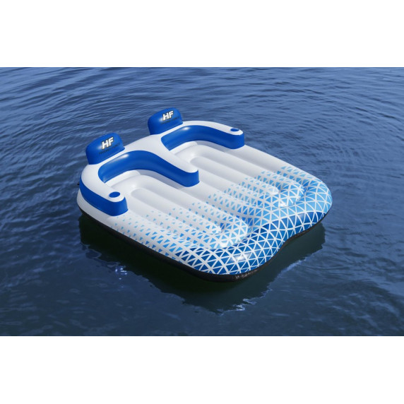 Felfújható matrac háttámlával, dupla fotel 196x193 cm BESTWAY 43534