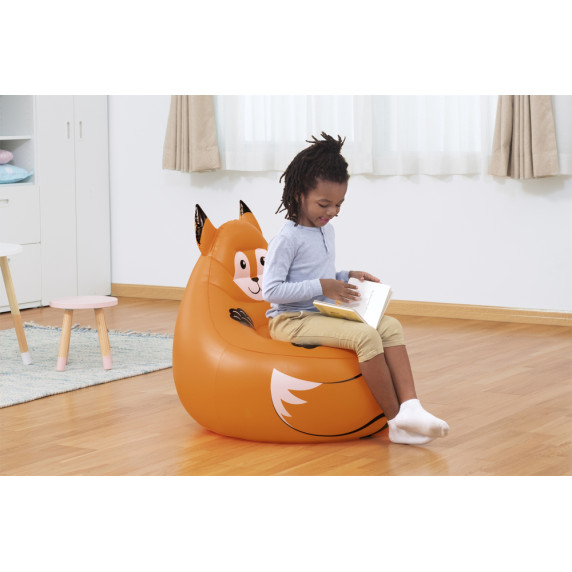 Fotoliu gonflabil - 72 x 72 x 64 cm - vulpe - Bestway 75116