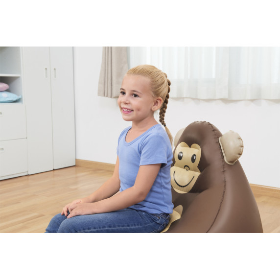 Felfújható fotel 72x72x64 cm BESTWAY 75116 - Majom