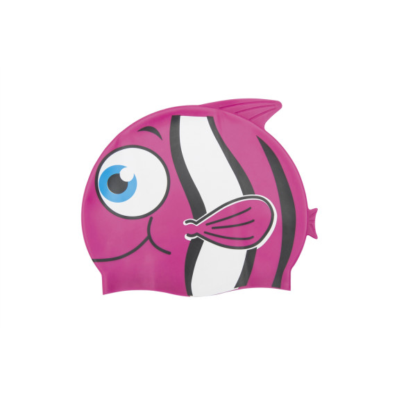 Plavecká čiapka pre deti BESTWAY 26025 Pink Fish - ružová rybička
