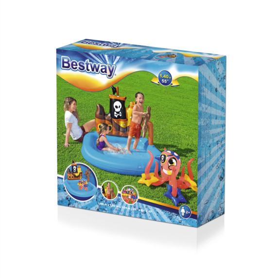 Piscină gonflabilă pentru copii - corabie de pirat - BESTWAY 52211