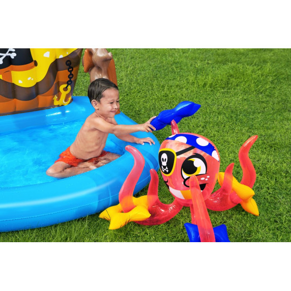 Piscină gonflabilă pentru copii - corabie de pirat - BESTWAY 52211