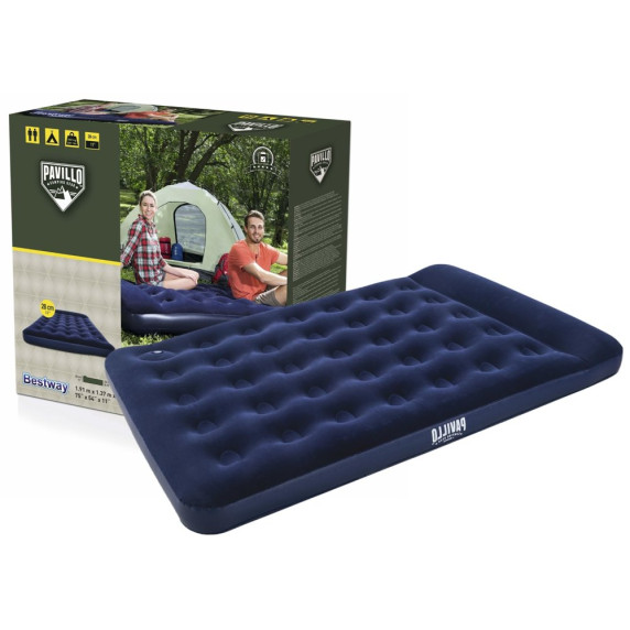 Felfújható kétszemélyes matrac pumpával 191x137x28 cm BESTWAY 67225