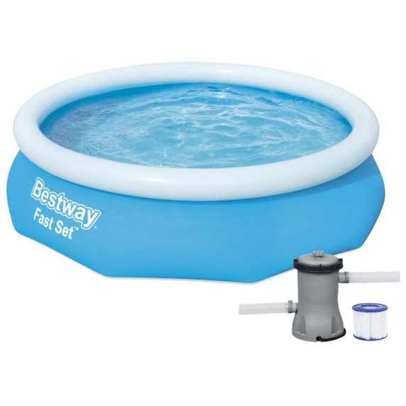 Piscină grădină cu pompă de filtru - 305 x 76 cm - Bestway 57270