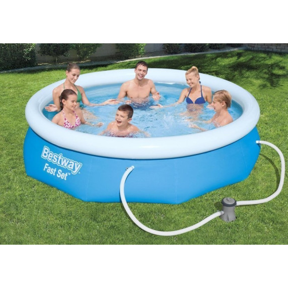Piscină grădină cu pompă de filtru - 305 x 76 cm - Bestway 57270