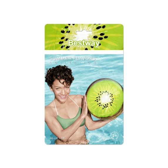 Minge de plajă gonflabilă - 46 cm - kiwi - Bestway 31042