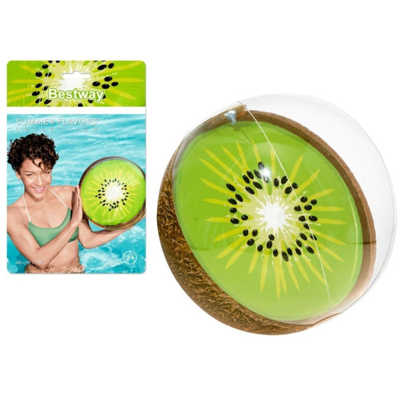 Minge de plajă gonflabilă - 46 cm - kiwi - Bestway 31042
