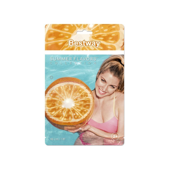 Nafukovacia plážová lopta 46 cm BESTWAY 31042 Pomaranč