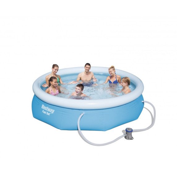 BESTWAY 57270 Fast Set 305x76 cm medence vízforgatóval 