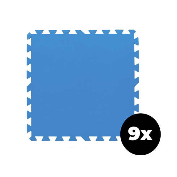 Covoraș de protecție pentru piscină BETSWAY 58220 - 50 x 50 cm 9 buc - albastru