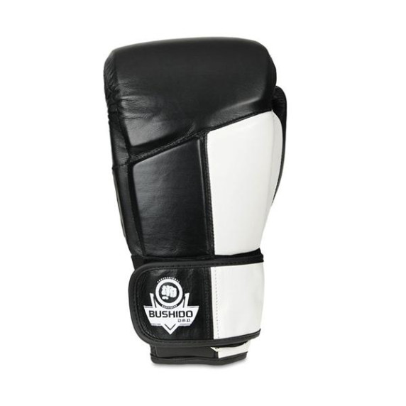 Mănușă de box - DBX BUSHIDO ARB-431 12 oz - alb/negru