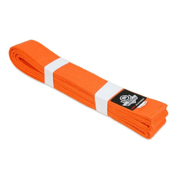OBI-O 280 CM ORANŽOVÝ PÁS KE KIMONU DBX BUSHIDO