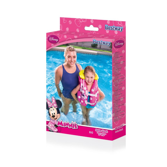Felfújható úszómellény gyerekeknek Minnie BESTWAY 91070 1x46 cm