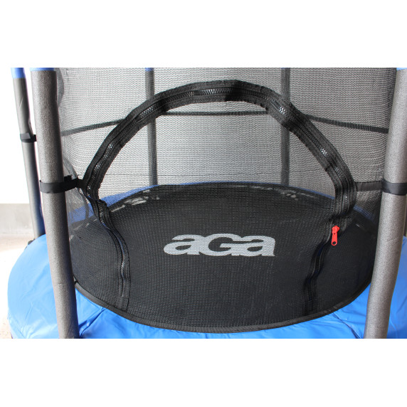 Gyerek trambulin védőhálóval 140 cm AGA MR1140-Dark-Blue - Sötét kék