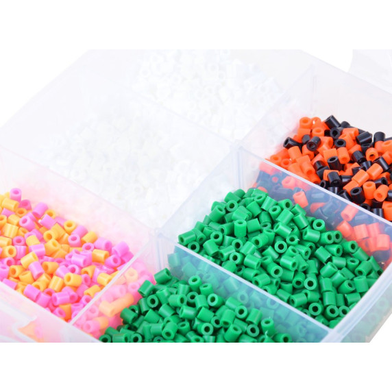 Mărgele care se pot călca - 6000 buc + accesorii - Inlea4Fun IRON BEADS 