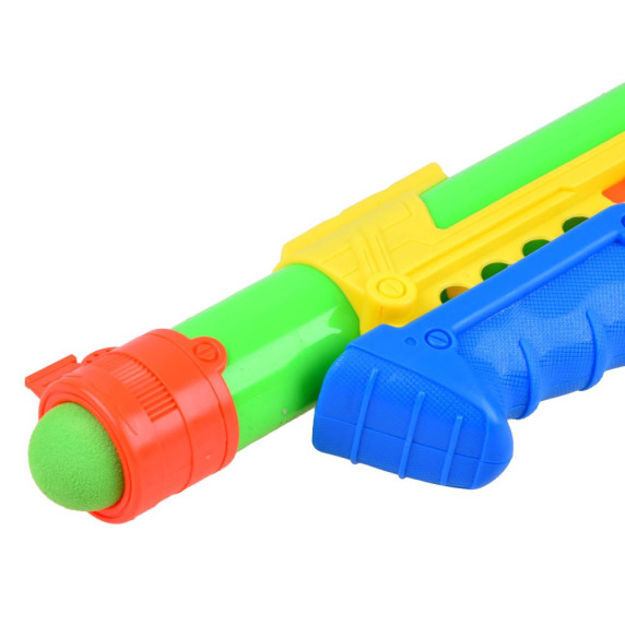 Vízipisztoly és szivacslövő fegyver 2az1-ben Inlea4Fun POWER GUN - Sárga