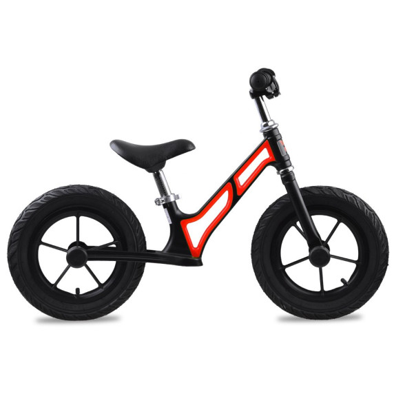 Bicicletă fără pedale - Inlea4Fun TINY BIKE -  negru/roșu
