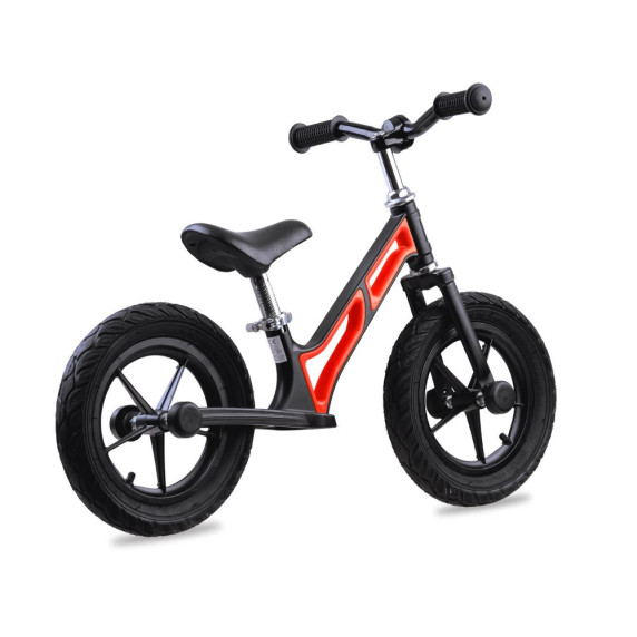 Bicicletă fără pedale - Inlea4Fun TINY BIKE -  negru/roșu