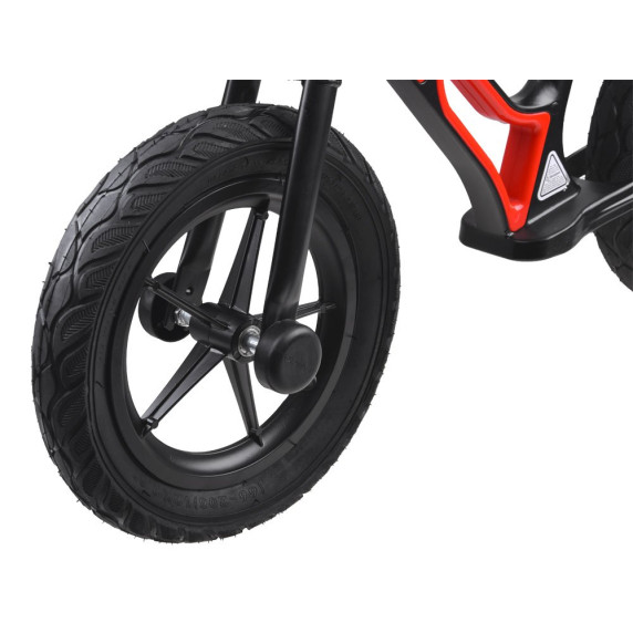 Bicicletă fără pedale - Inlea4Fun TINY BIKE -  negru/roșu