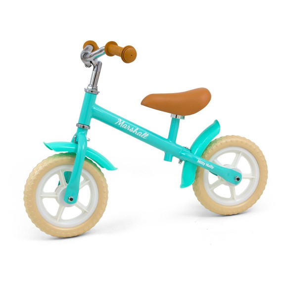 Bicicletă fără pedale - turcoaz- 10" - Milly Mally Marshall