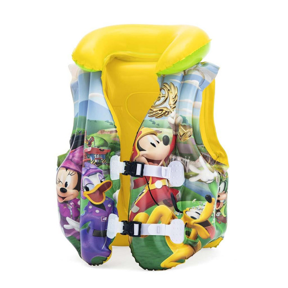 Felfújható úszómellény gyerekeknek Mickey Roadster BESTWAY 91030 51x46 cm