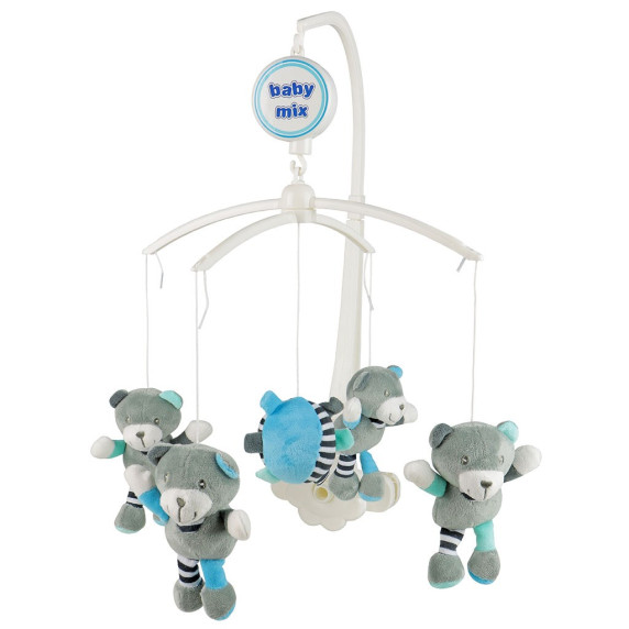 Kolotoč nad postieľku Baby Mix - Malé medvedíky
