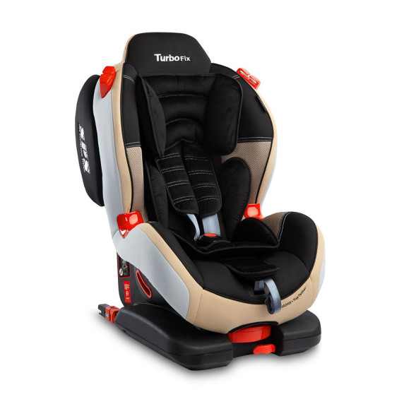 Autosedačka CARETERO Sport TurboFix beige 2016 