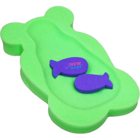 Reductor cădiță bebe din burete - New Baby - verde