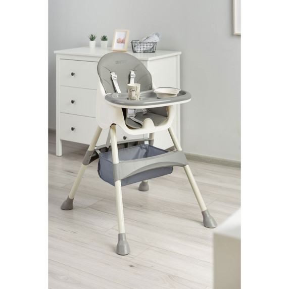 Scaun de masă bebe - gri - CARETERO Bill