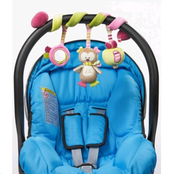 Spirálos plüss játék Nuk FOREST FUN bagoly
