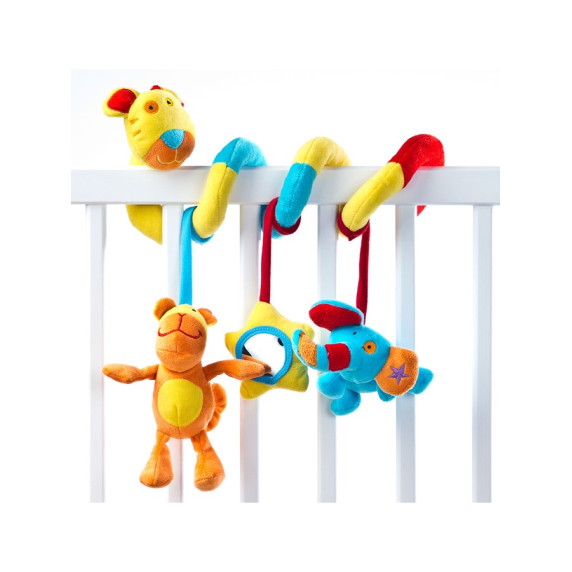 Spirálos plüss játék Sensillo tigris