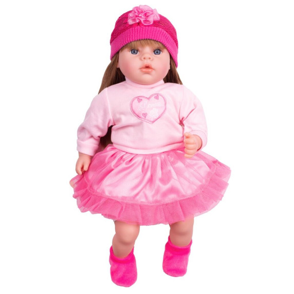 Magyarul beszélő és éneklő baba PlayTo TINA 46 cm
