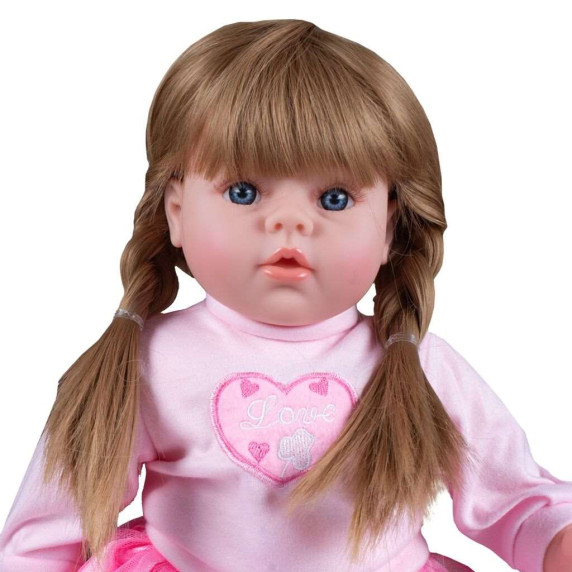 Magyarul beszélő és éneklő baba PlayTo TINA 46 cm