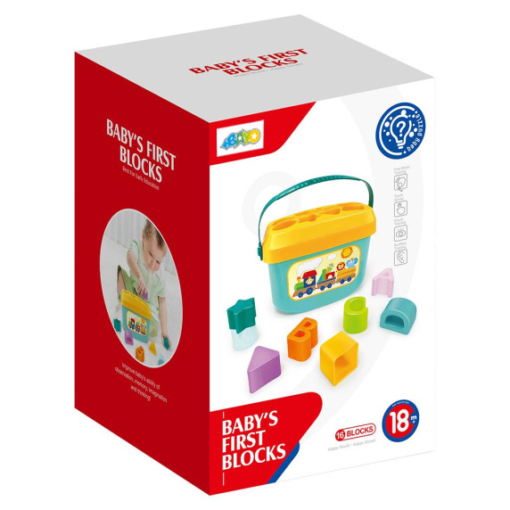 Jucărie cu forme - BAYO Baby's First Blocks